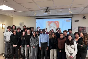 Photo de groupe avec Falmarès