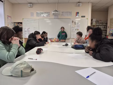 Atelier écriture avec Marion