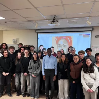 Photo de groupe avec Falmarès